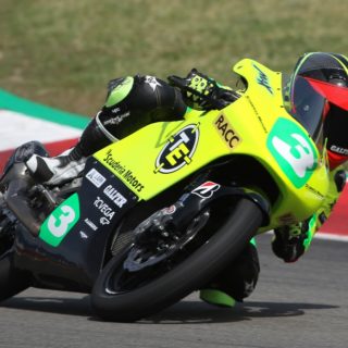 Max Sánchez, pole 85GPMoto4 Barcelona Catalunya 2018_Foto I.Terrón_1